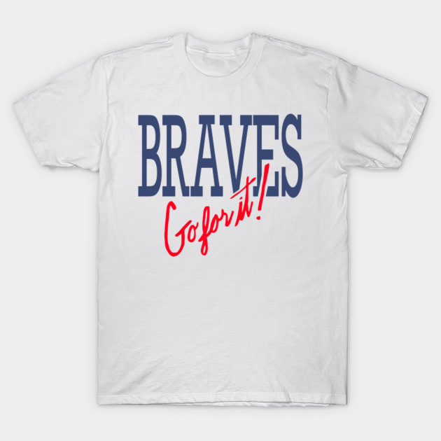 white braves t shirt