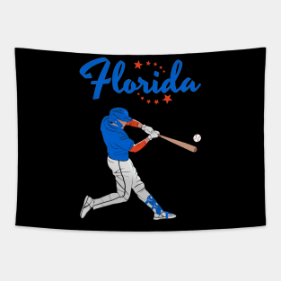 Florida Baseball Tapestry