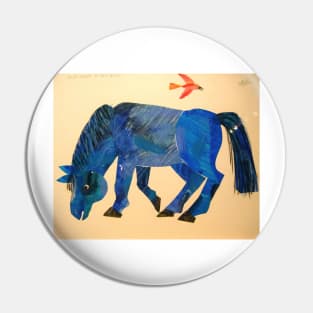 eric carle blue horse Pin