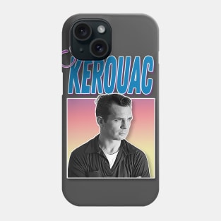 Jack Kerouac ∆∆∆ 90s Styled Retro Graphic Design Phone Case