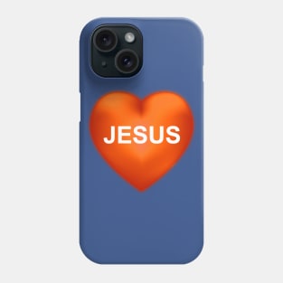 A Heart Like Christ - On the Back of Phone Case