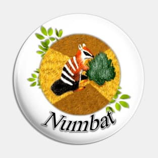 Numbat. Australian Ant Eater Pin