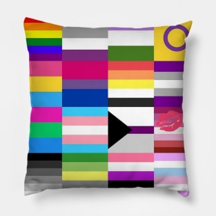 LGBT+ Prid Flags Pillow