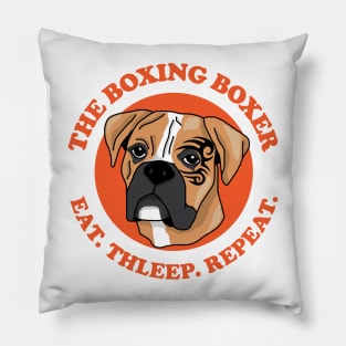 The Boxing Boxer Pillow