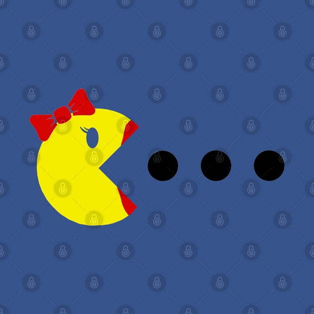 Ms Pacman design by FanSwagUnltd