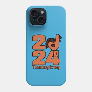 Thanksgiving 2024 Cute Turkey Phone Case