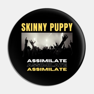 Skinny Puppy Music Pin