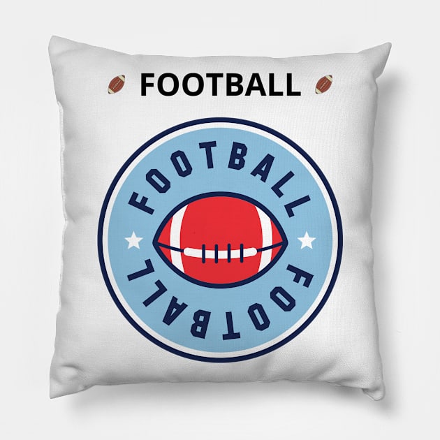 Football is the best in the world Pillow by KOTB