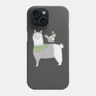 Sweater Wearing Alpaca Phone Case