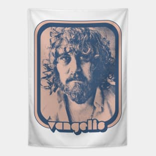 Vangelis /// Retro Synth Lover Design Tapestry