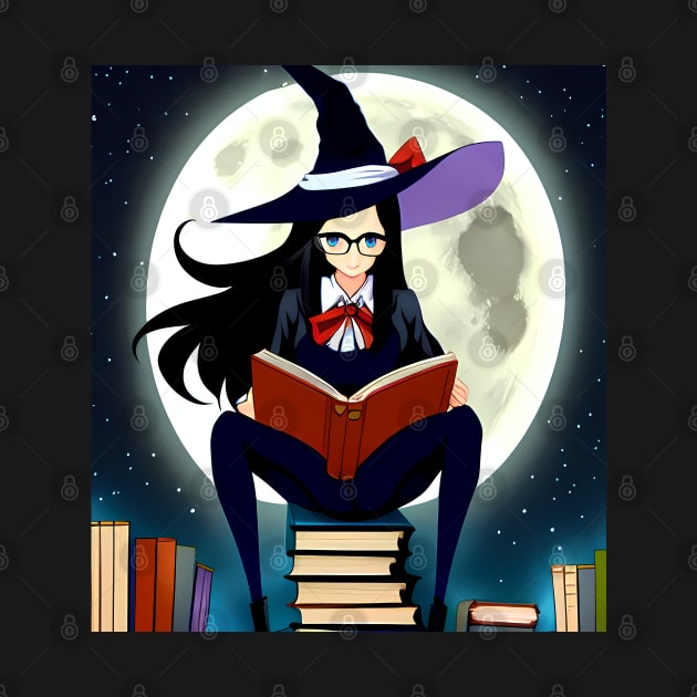 Bookworm Witch by Manzo Carey