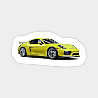 Cayman Cartoon Magnet