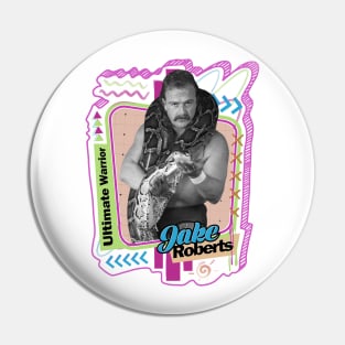 Wrestler Ultimate Warrior Jake Roberts Pin