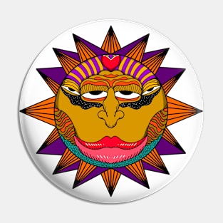 Sunny Face Pin