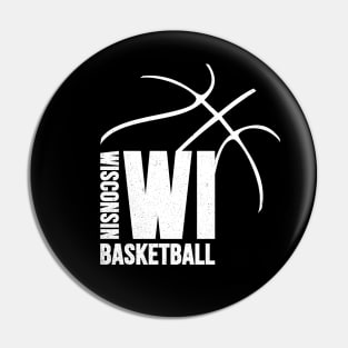 Wisconsin Basketball 02 Pin