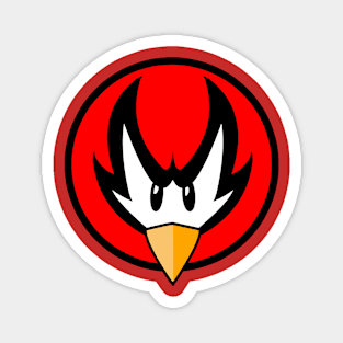 Angry Cardinal Magnet