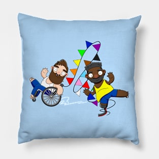 Racing with Pride Pillow