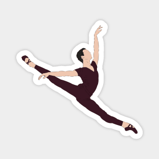 Grand Jete - Ballerino Magnet