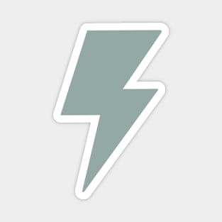 Green Lightning Bolt Magnet