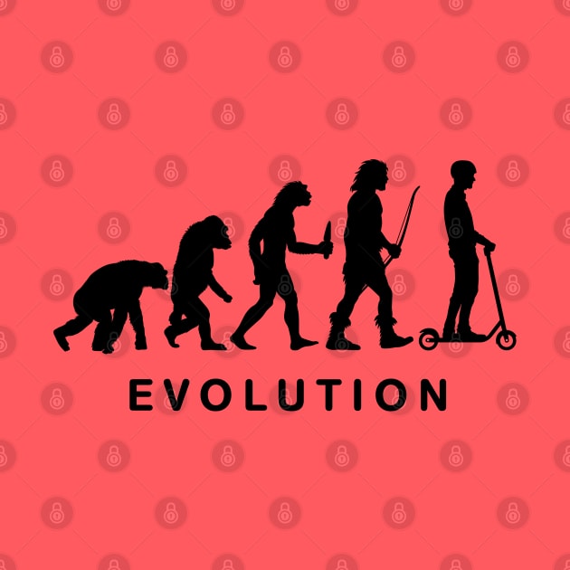 Evolution of man electric scooter by albertocubatas