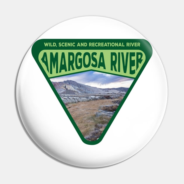 Amargosa River Wild, Scenic and Recreational River photo triangle Pin by nylebuss