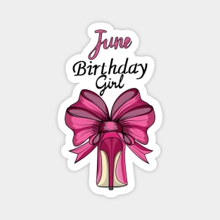 June Birthday Girl Magnet