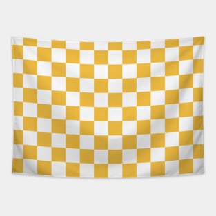 Yellow Check Tapestry