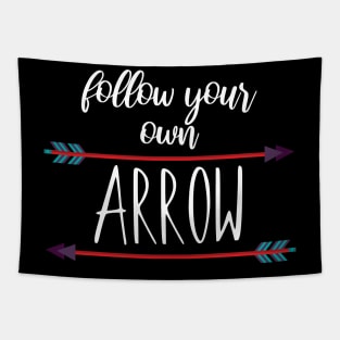 Archery follow your own arrow Tapestry