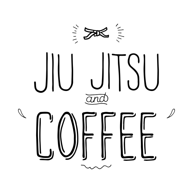 Jiu jitsu and coffee by Claudiaco