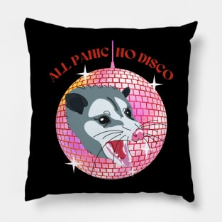 All Panic No Disco Pillow