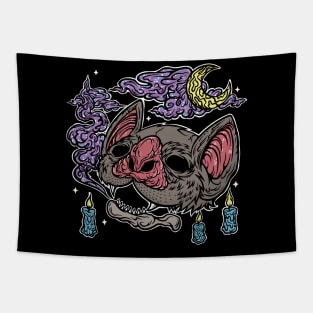 Bat Skull Tapestry