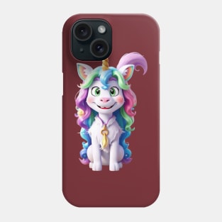 Unicorns: Feelin' Green and Glorious Phone Case