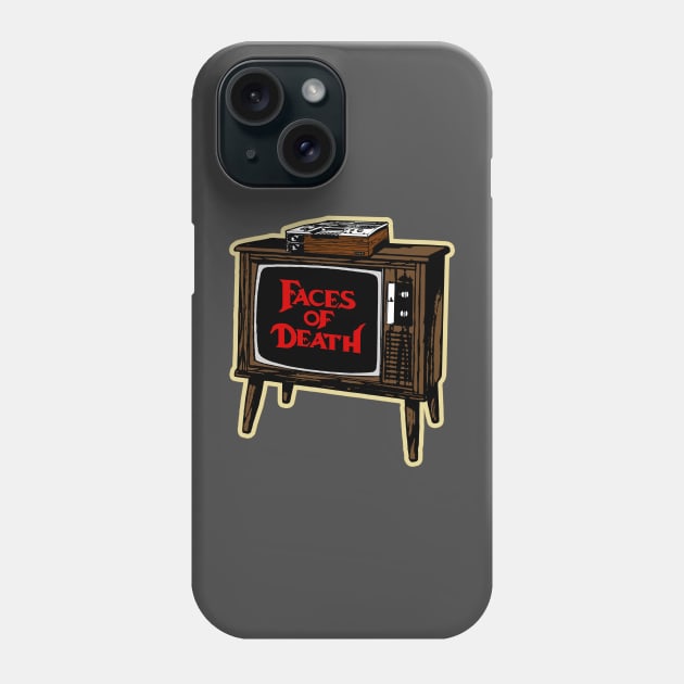 Vintage Scary VHS Retro Phone Case by Kujo Vintage