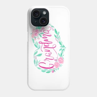 Grandma floral design Phone Case