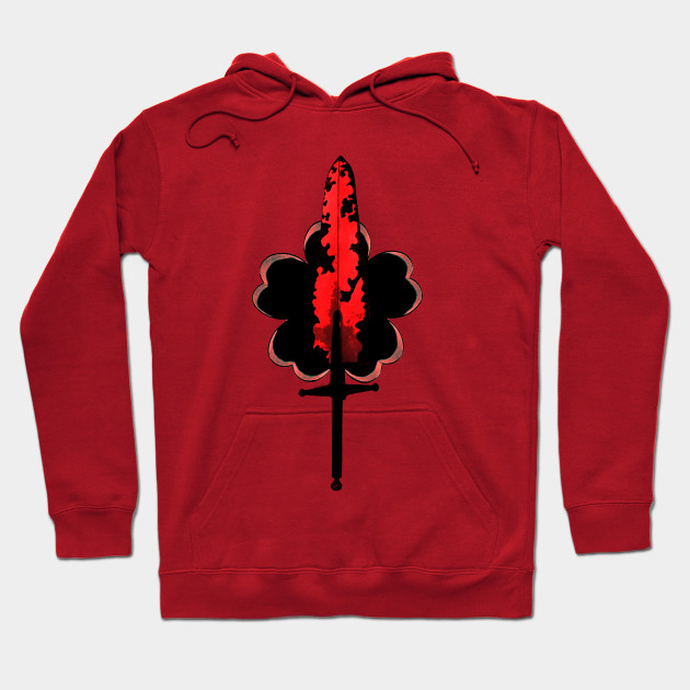 black clover asta hoodie