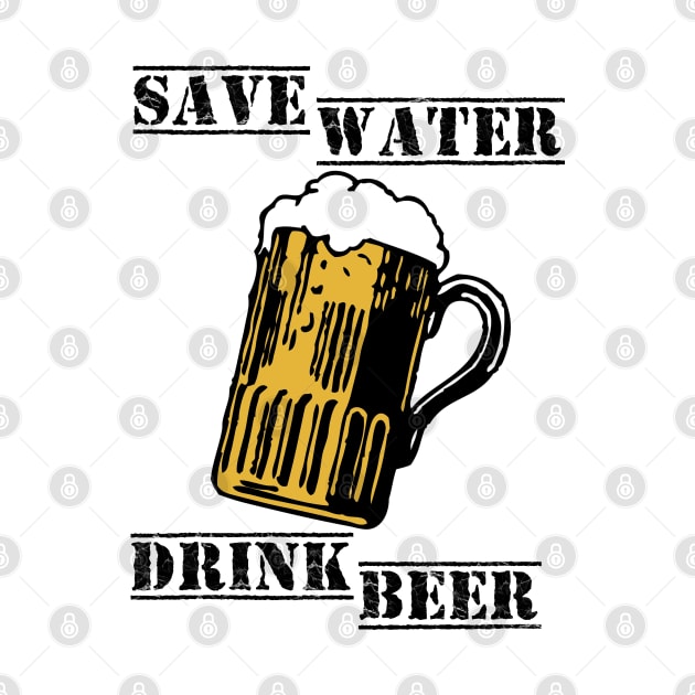 Save water drink beer by hottehue