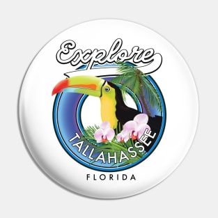 Explore Tallahassee Florida travel patch Pin