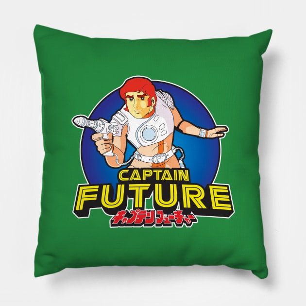 Captain Future Pillow by santanafirpo