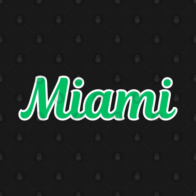 Miami Script by twothree