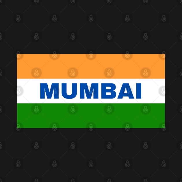 Mumbai City in Indian Flag Colors by aybe7elf