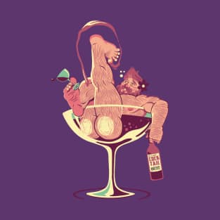 Cocktail Revised Gay Bear Sexy T-Shirt