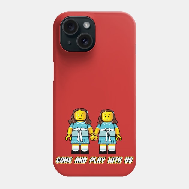 COME AND PLAY WITH US Phone Case by Momech