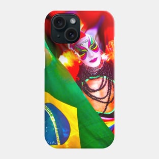 absolutely fabulous darling Flag of Brazil Phone Case