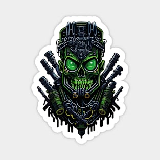 Cyborg Heads S02 D34 Magnet