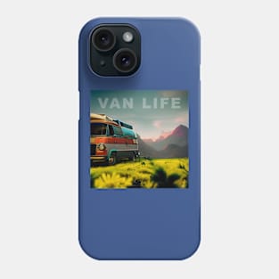 Van Life Camper RV Outdoors in Nature Phone Case