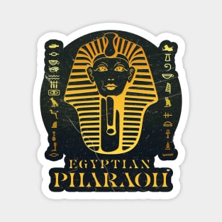 Golden Egyptian Pharaoh Magnet