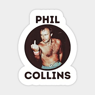 phil collins || coklat tua aestetic Magnet