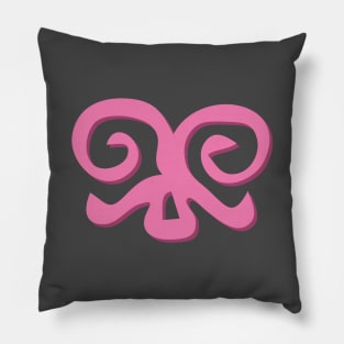 Mystical pink emblem symbol Pillow