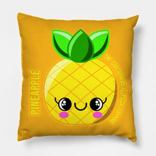 Pineapple - Controversial Pizza Topping Pillow