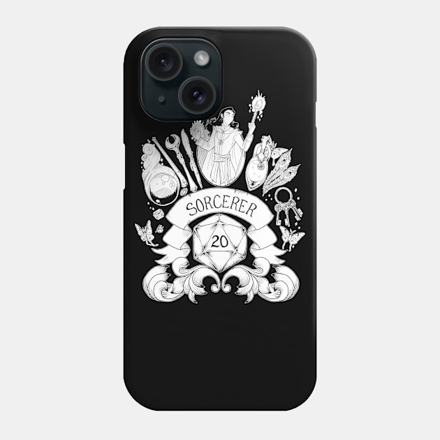 Sorcerer (Morley) Phone Case by BlueCorvidae